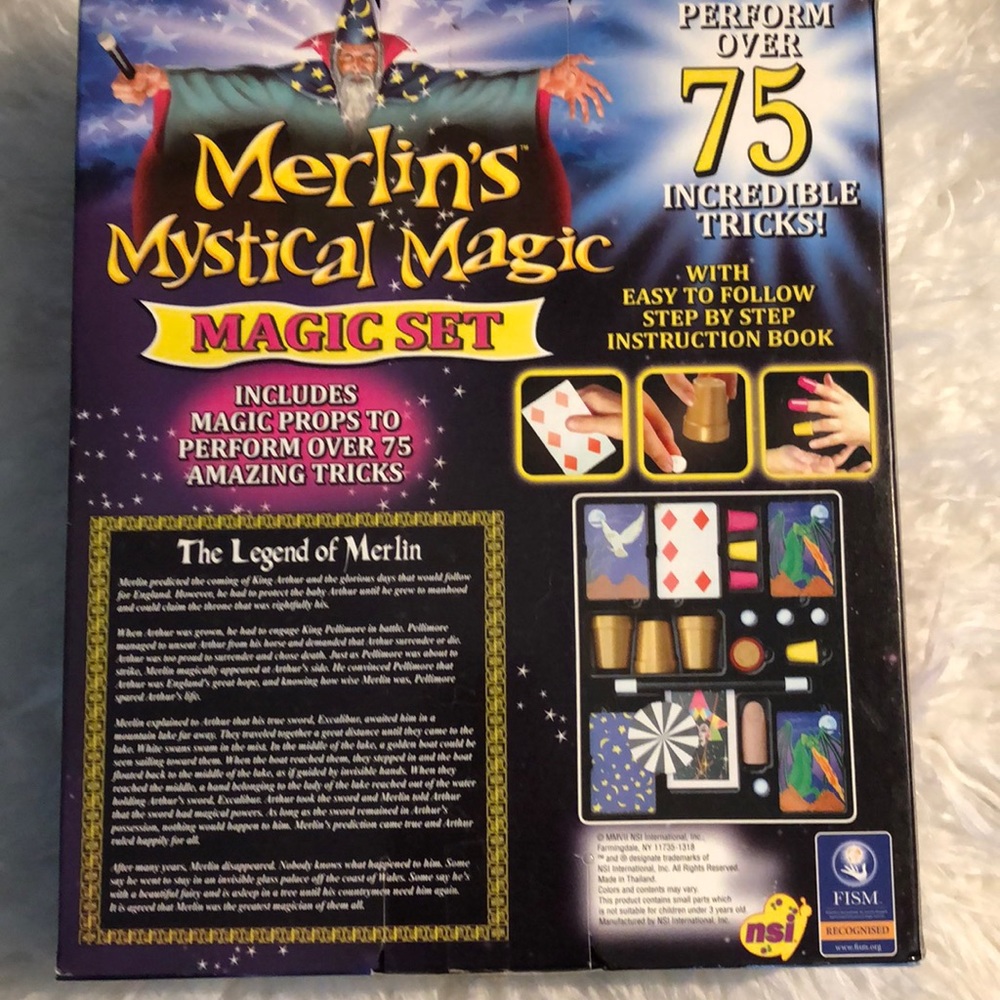 Merlin’s Mystical Magic Set New - Picture 2 of 7
